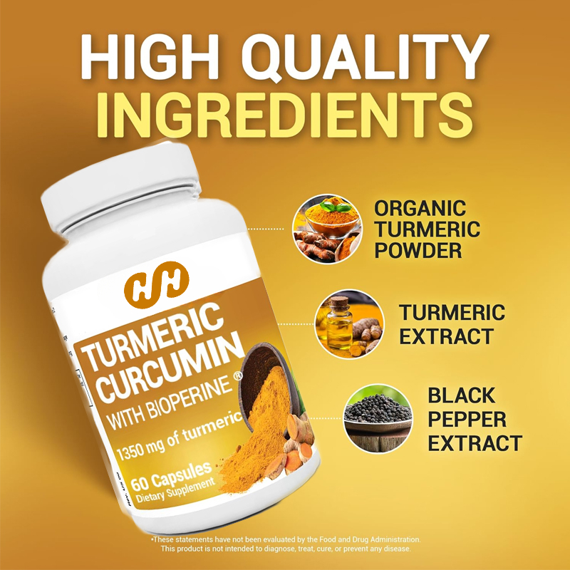 อาหารเสริมขมิ้นพร้อมพริกไทยดำ  - Turmeric Curcumin Capsule บทวิจารณ์และราคา