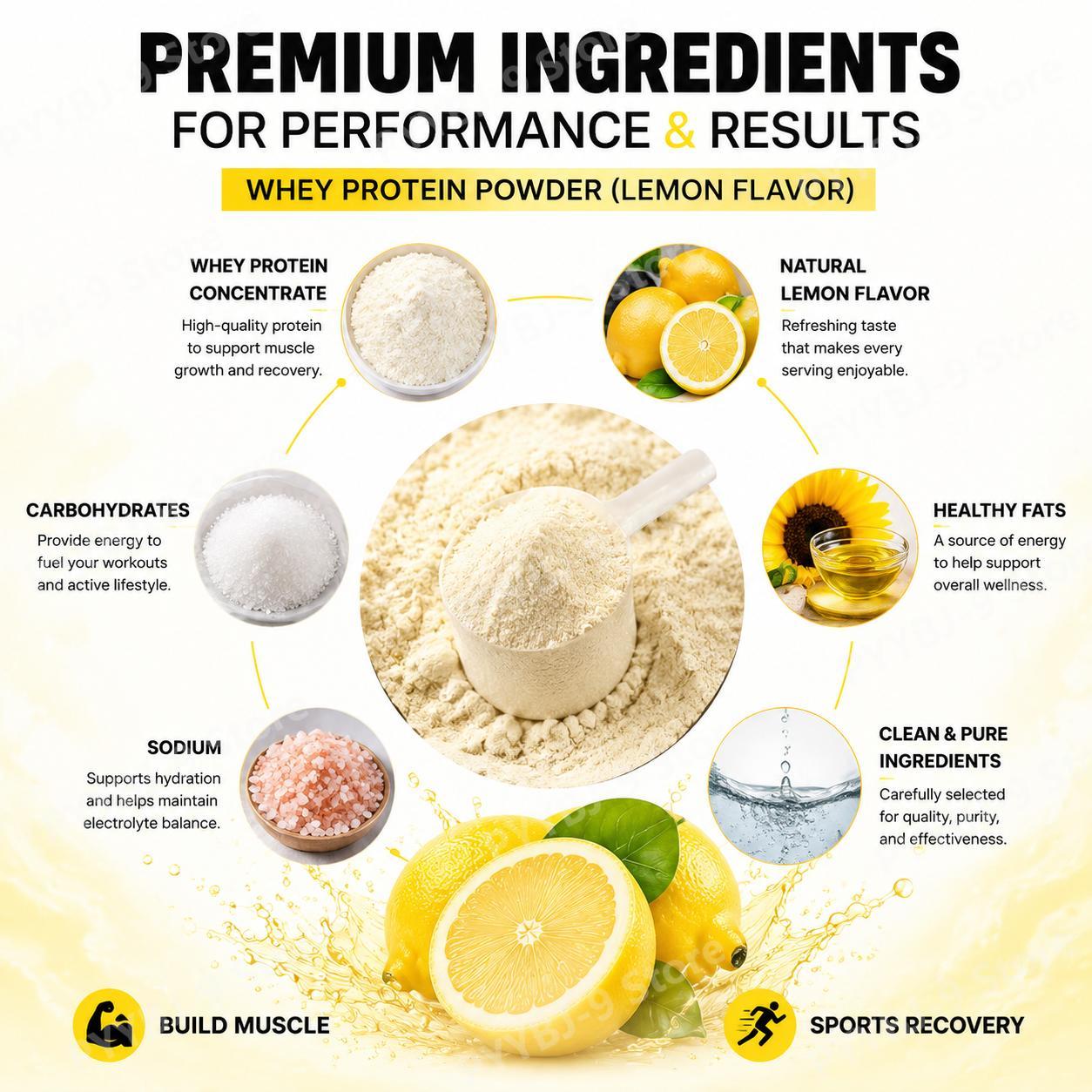 นูเทรโนวา เวย์โปรตีน รสเลมอน ส - Nutrition And Fitness บทวิจารณ์และราคา